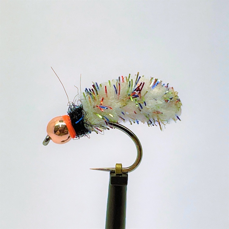 Phillippa Hake Flies Mopster Fly Copper bead White